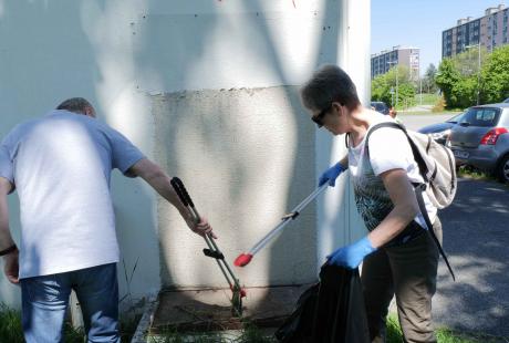 Le nettoyage a débuté quartier Berges du Drac.