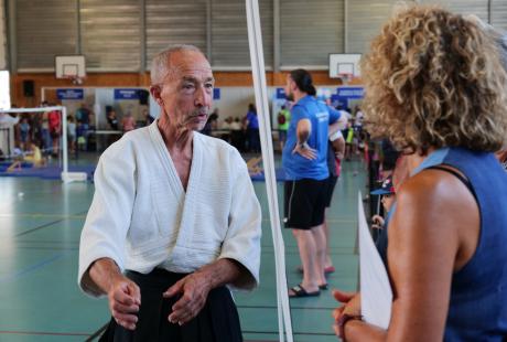 Cette année, les démonstrations ont repris, pour le plus grand plaisir des coaches et des habitants.