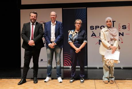 Les sportifs échirollois ont été récompensés pour leurs performances.