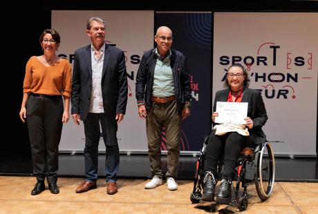 Les sportifs échirollois ont été récompensés pour leurs performances.