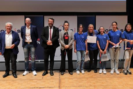 Les sportifs échirollois ont été récompensés pour leurs performances.