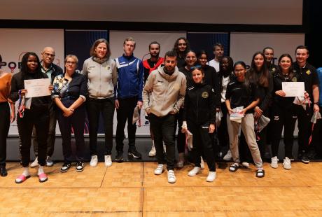 Les sportifs échirollois ont été récompensés pour leurs performances.