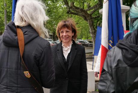 Jacqueline Madrennes, adjointe au travail de mémoire.