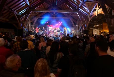 P-Pulse a assuré l'animation musicale avec un concert de reprises.