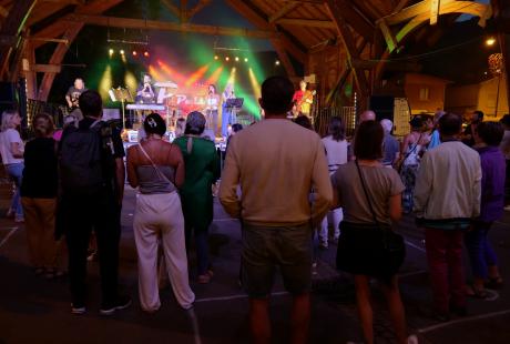 P-Pulse a assuré l'animation musicale avec un concert de reprises.