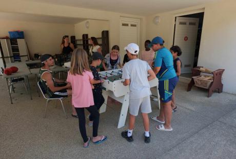 De nombreuses activités attendent les enfants.