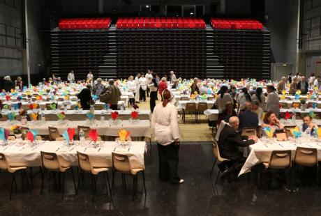 Le banquet en photos... et en sourires !