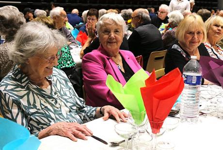 Le banquet en photos... et en sourires !