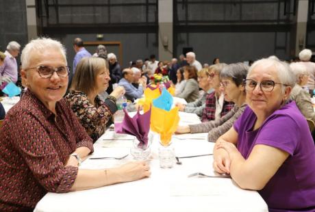 Le banquet en photos... et en sourires !