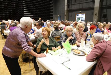 Le banquet en photos... et en sourires !