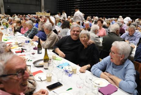 Le banquet en photos... et en sourires !