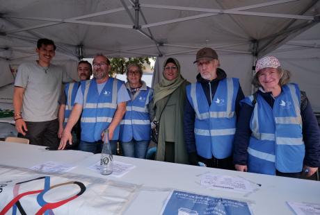 Les bénévoles du Secours populaire tenaient la buvette.