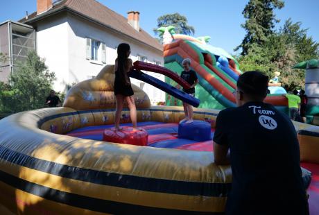 Des animations ludiques et sportives attendent les enfants les mercredis.