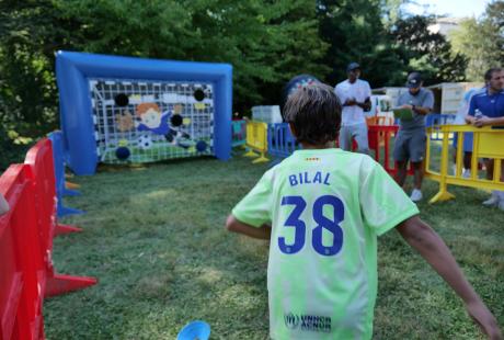 Des animations ludiques et sportives attendent les enfants les mercredis.