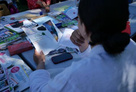 Les bibliothèques avaient prévu un atelier d'écriture imaginé par leurs soins.