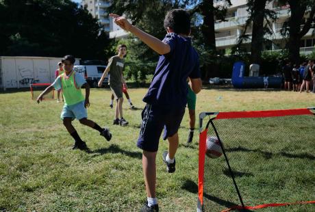 Des animations ludiques et sportives attendent les enfants les mercredis.