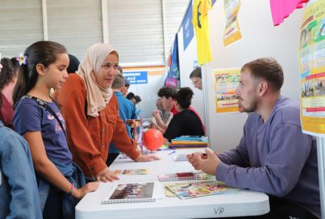 Les stands ont été pris d'assaut durant toute la journée pour se renseigner, ou s'inscrire.