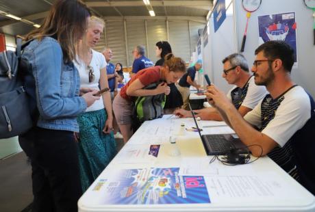 Les stands ont été pris d'assaut durant toute la journée pour se renseigner, ou s'inscrire.