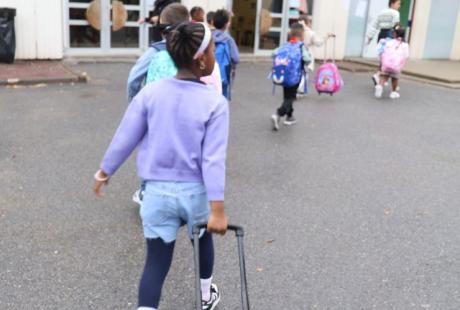 Et il est déjà temps de se mettre en rang pour regagner les salles de cours. Bonne année scolaire à toutes et tous !
