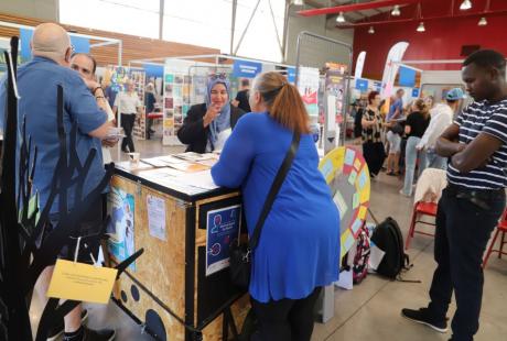 Les stands ont été pris d'assaut durant toute la journée pour se renseigner, ou s'inscrire.