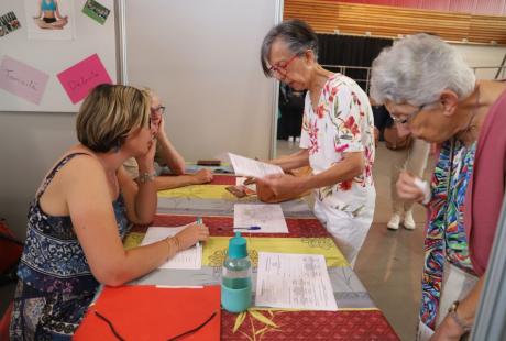 Les stands ont été pris d'assaut durant toute la journée pour se renseigner, ou s'inscrire.