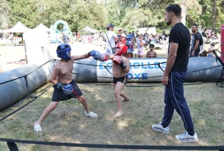 … boxe, foot, cirque et badminton n’ont pas été en reste !