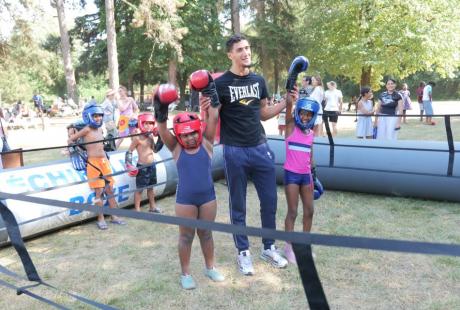 … boxe, foot, cirque et badminton n’ont pas été en reste !