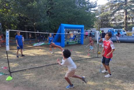 … boxe, foot, cirque et badminton n’ont pas été en reste !