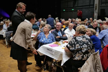 1 300 convives ont participé au repas