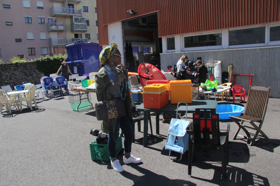 Vente “plein air” Brocante de Mamie La vente plein air à la Brocante de Mamie