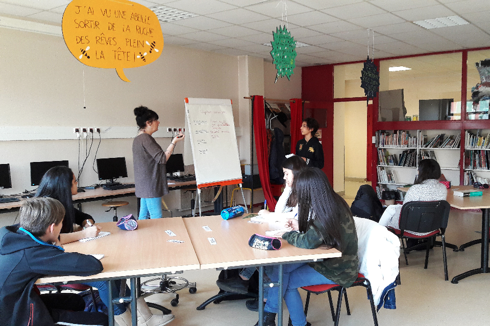 Un atelier d'écriture à la Maison des écrits