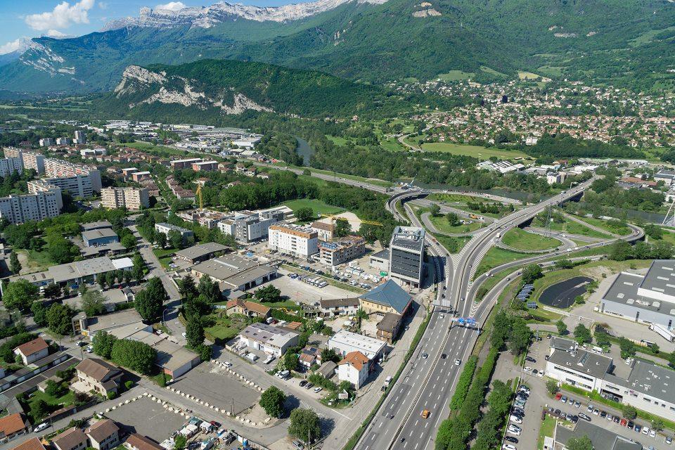 Vue arérienne secteur Navis Rondeau juin 2017