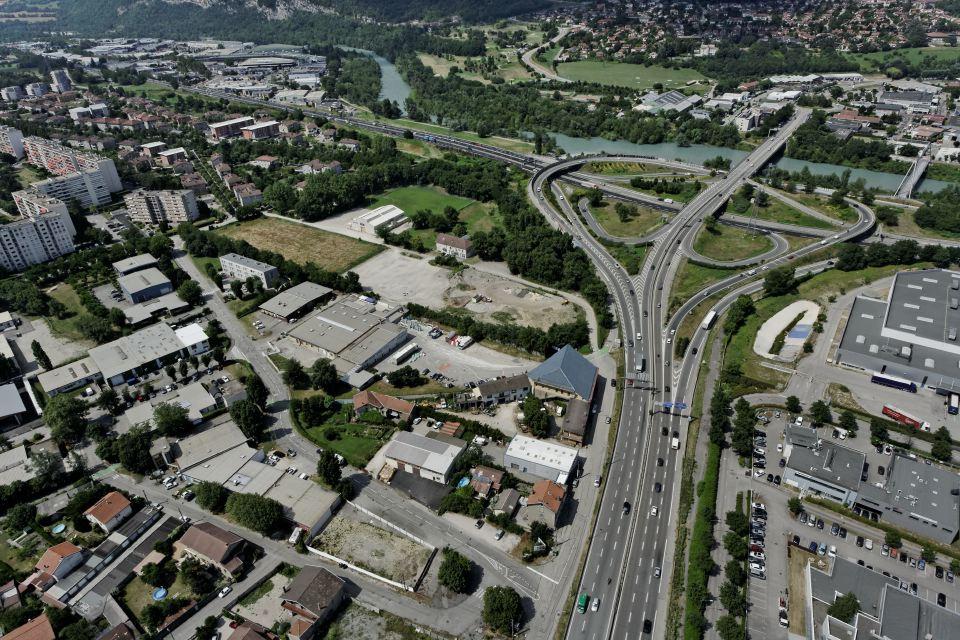 A480 et échangeur du Rondeau