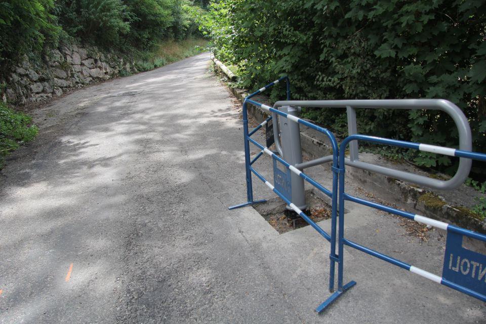 La barrière rue du Souvenir