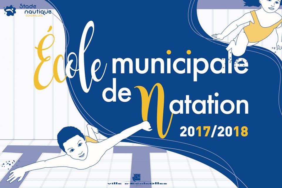 Visuel ecole municipale natation 2017 2018