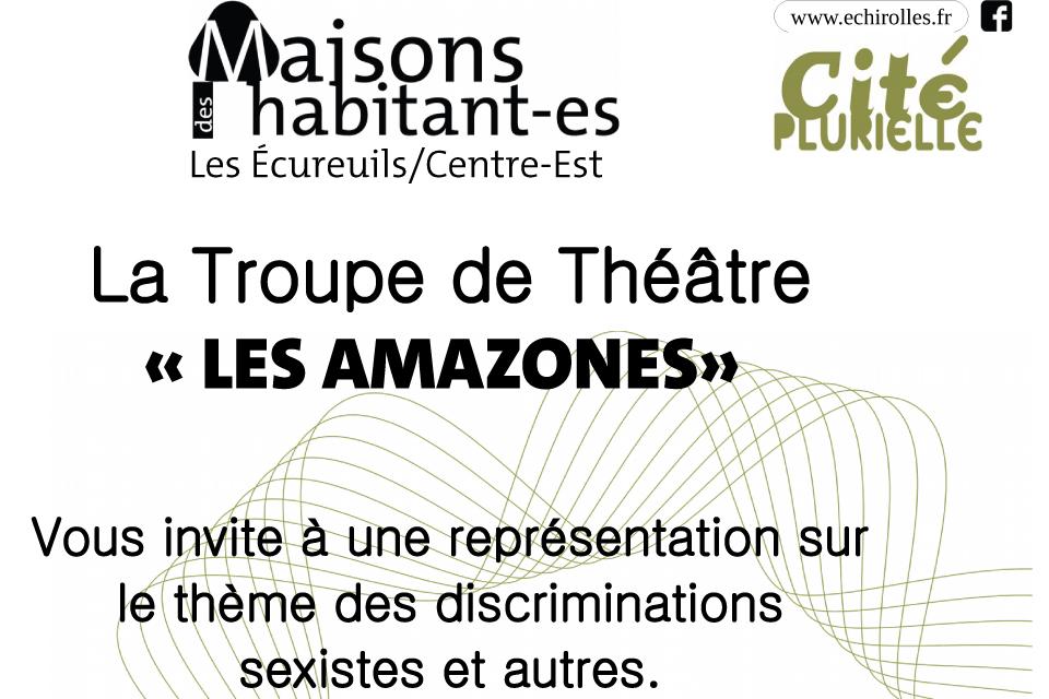 Représentation Les amazones / cité plurielle