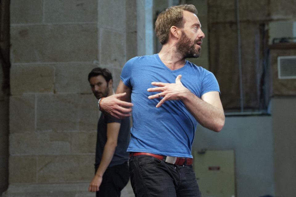 Le danseur-chorégraphe Thomas Guerry lors d'une répétition