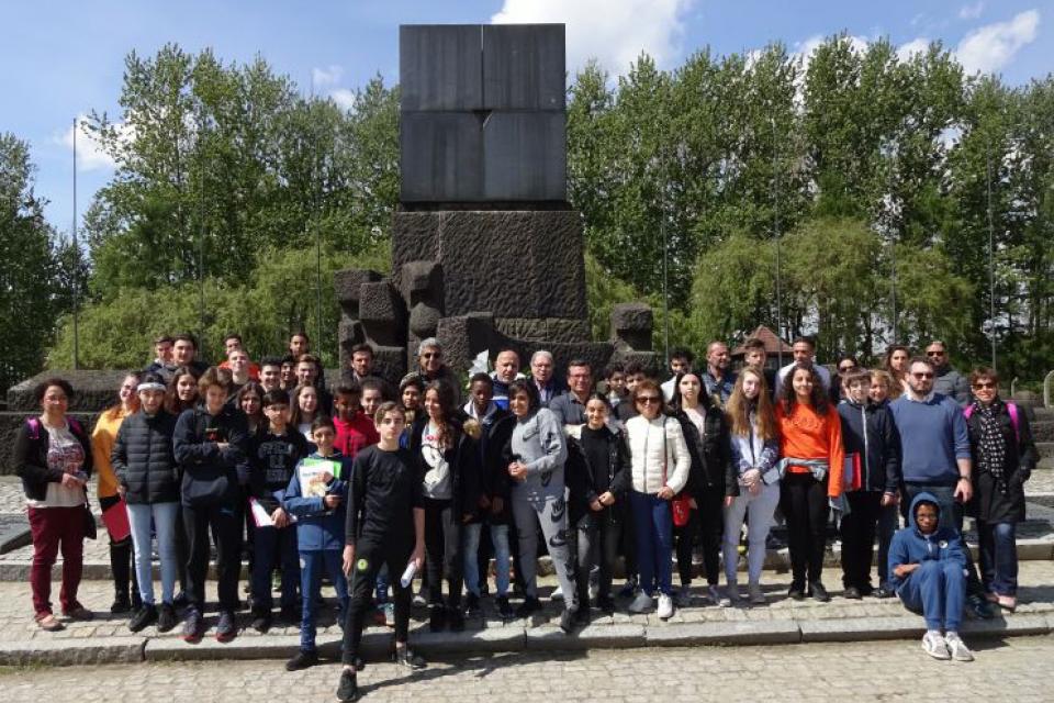 Des collégien-nes de Louis-Lumière face à la Shoah