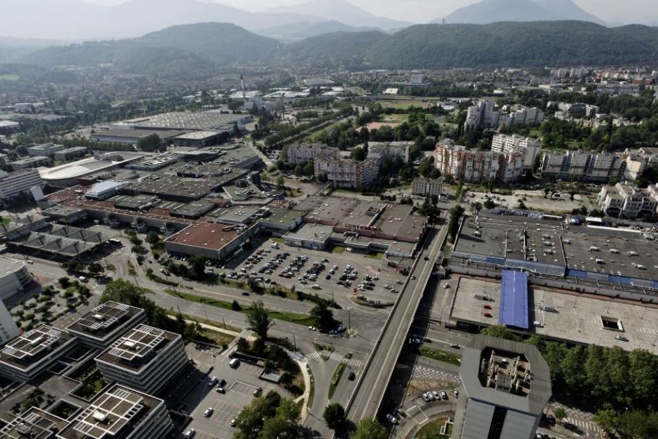 Une vue du centre commercial Grand'place