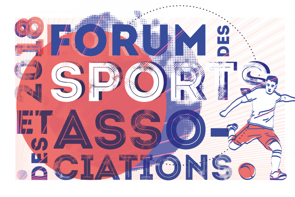 Visuel du Forum des sports et des associations 2018