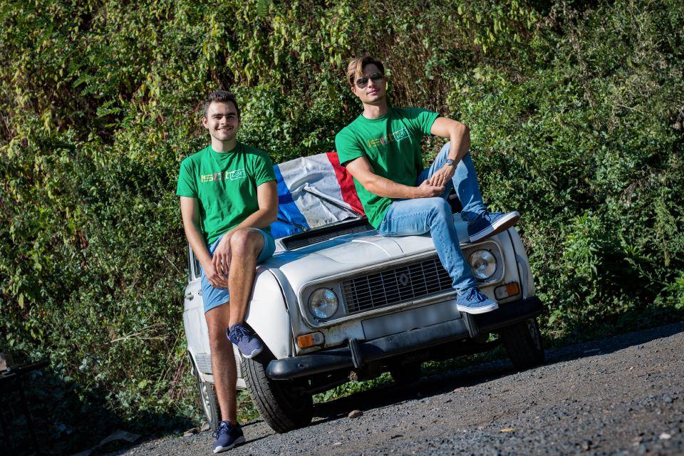 Cyril Bisoni et Mathis Rimbert