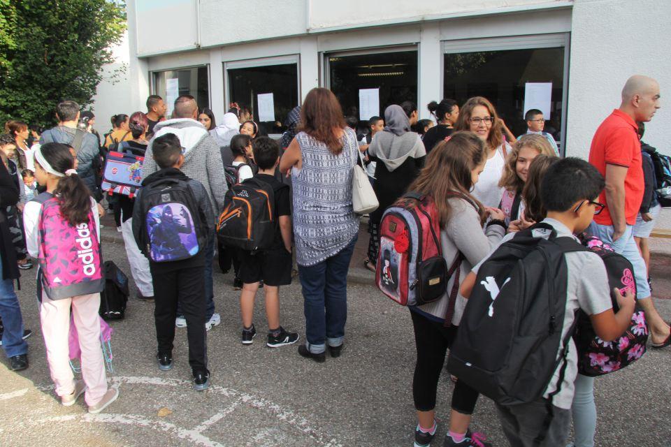 La rentrée à l'école élémentaire Marcel Cachin