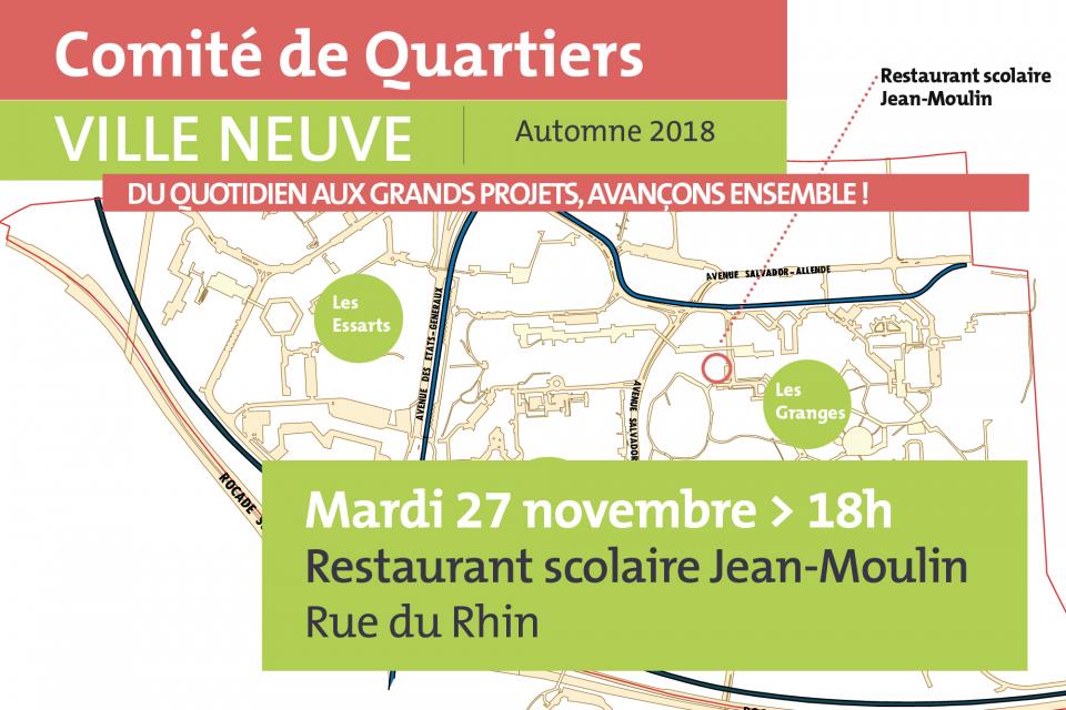 Comité de quartiers Ville Neuve automne 2018