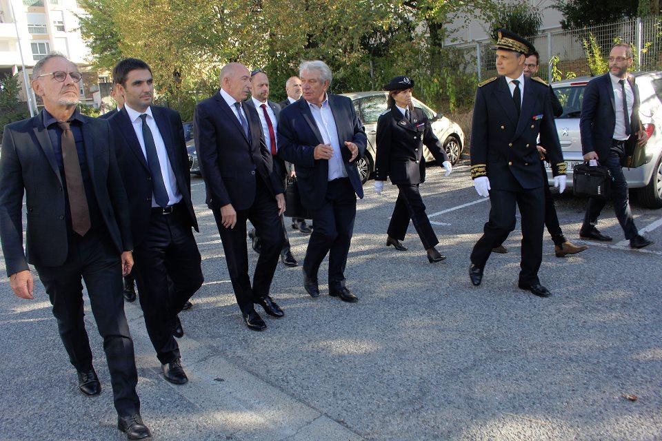 Visite de Gérard Collomb