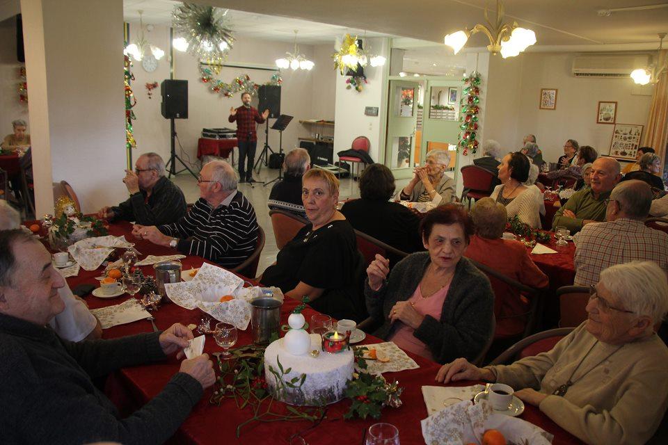 Fête Noël Résidence autonomie Maurice-Thorez