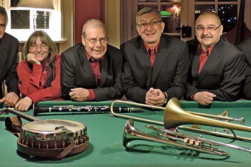 Le groupe de jazz Charley Stomp au Dauphitel