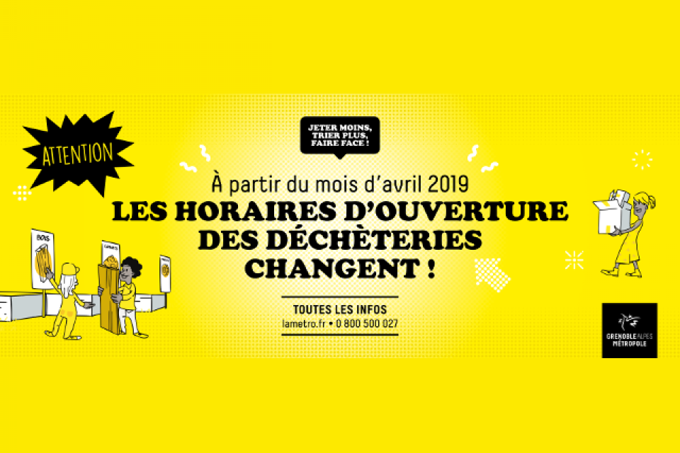 Les déchèteries évoluent et se modernisent Les déchèteries évoluent et se modernisent