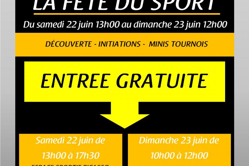 Affiche fête du sport 2019