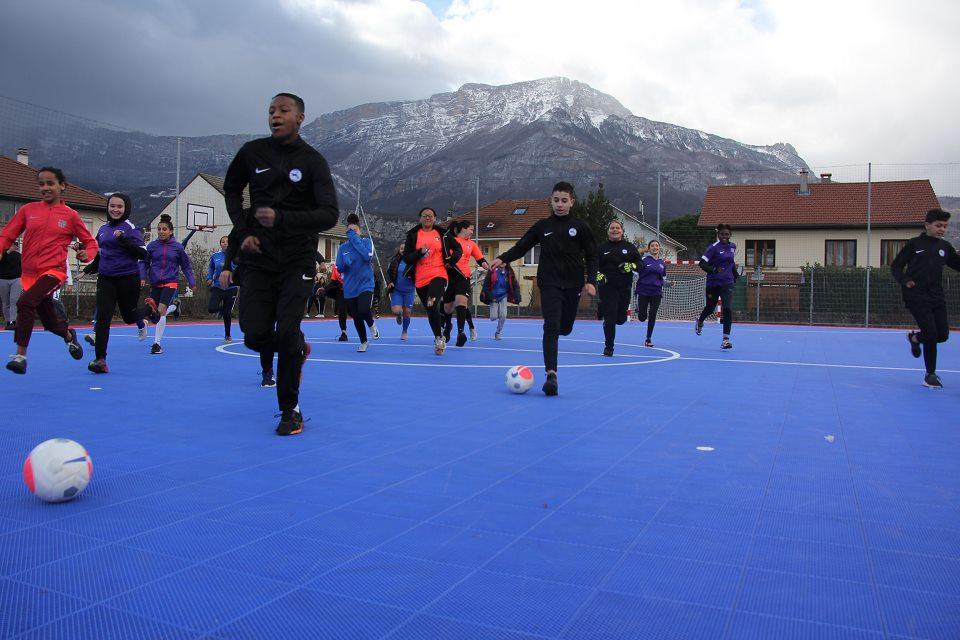 Inauguration terrain futsal Delaune Inauguration terrain futsal Delaune
