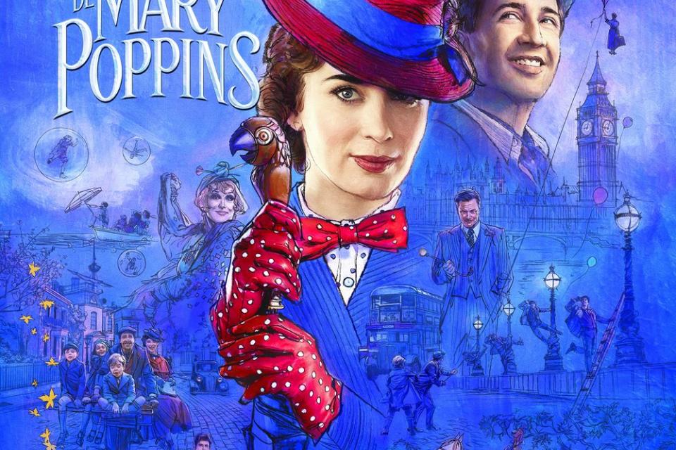 Affiche du film Le retour de Mary Poppins